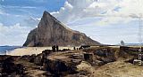 The Rock Of Gibraltar by Frederick Richard Lee R.A